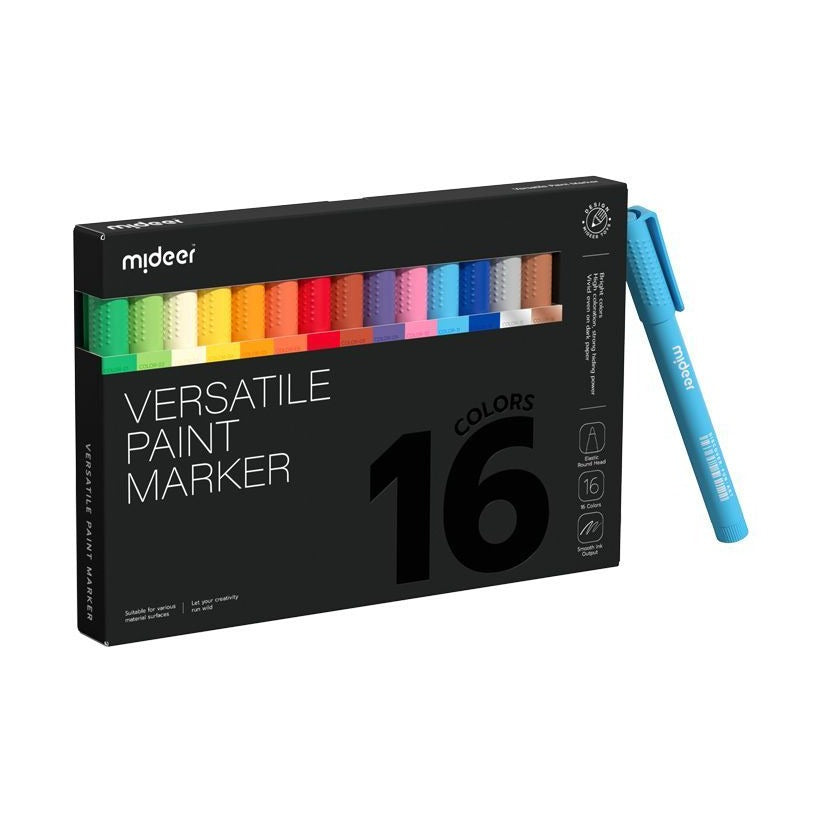 Mideer - Versatile Paint Marker - 16 Colors