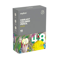 Mideer Vibrant Colored Pencils 48 Colors - Premium Art Drawing Set