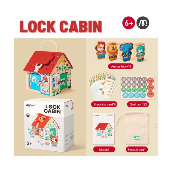 ميدير - لعبة أحجية المنطق لحل المشكلات (Lock Cabin)