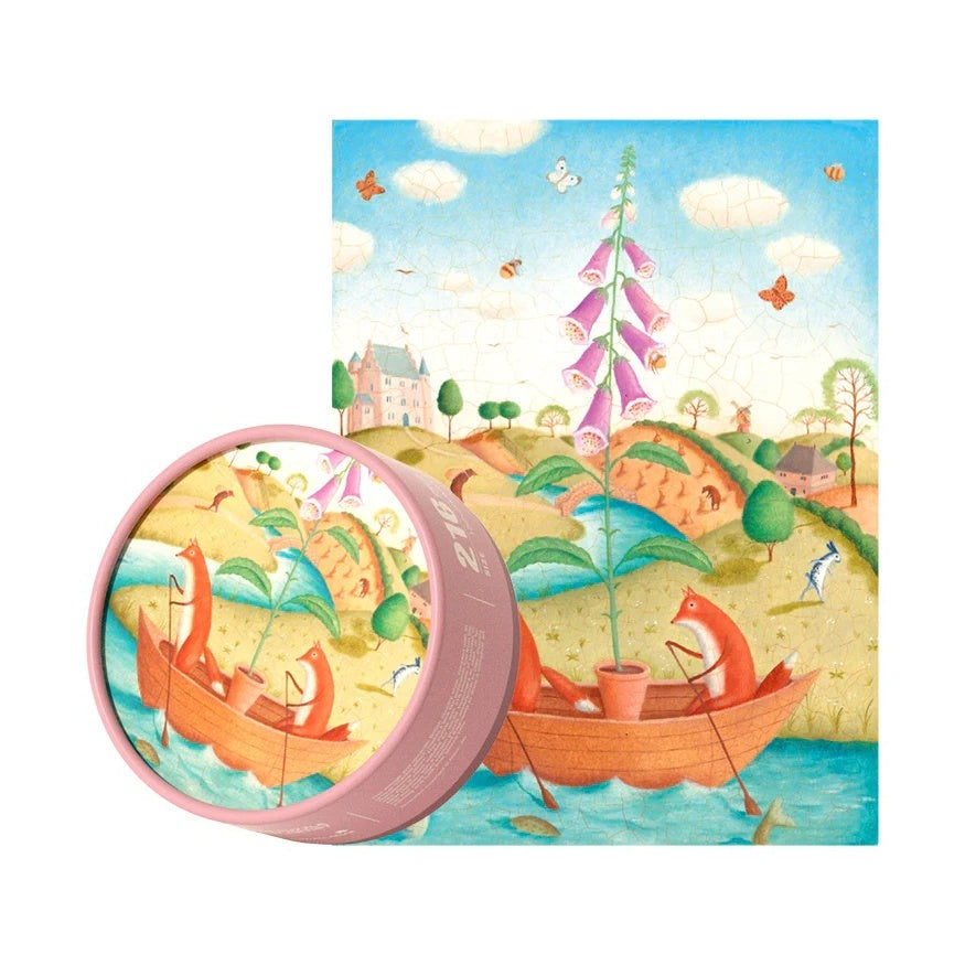 Mideer Pocket Series Puzzle - Fish Also Like Flowers