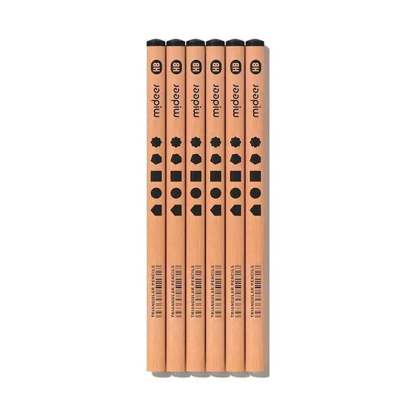 Mideer Thick Triangular Pencils Hb 18Pcs