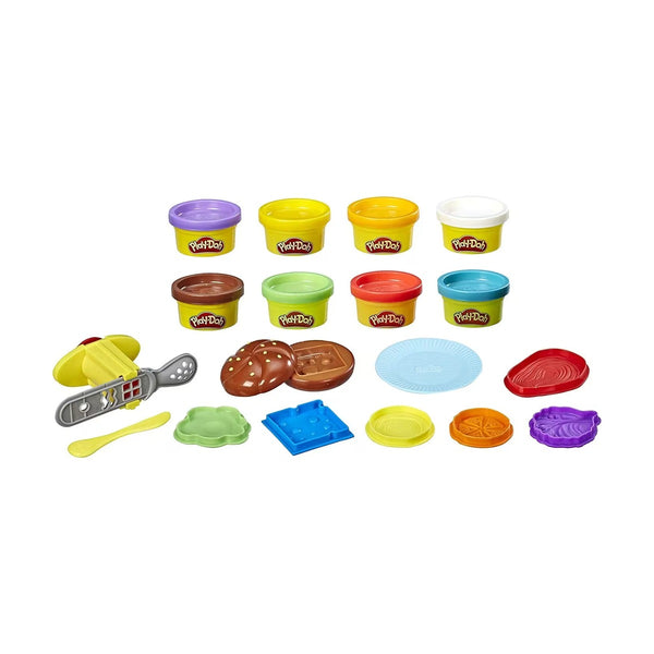 Play-Dou BURGER N FRIES SET