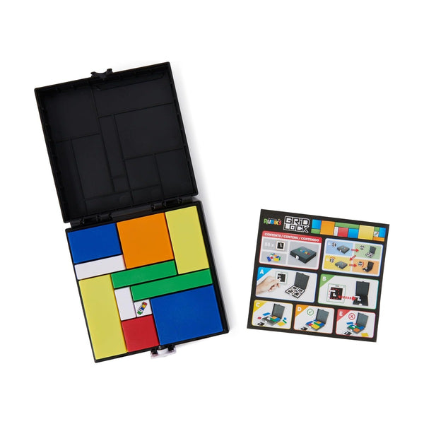 مكعب روبيك "جريد لوك" (Rubik's Gridlock) - لغز تدريب العقل المنطقي المحمول
