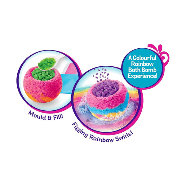 Cra-Z-Art Shimmer N Sparkle Rainbow Popping Bath Bombs