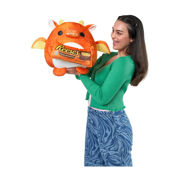 Snackles Felix The Dragon Holding Plush Reese S