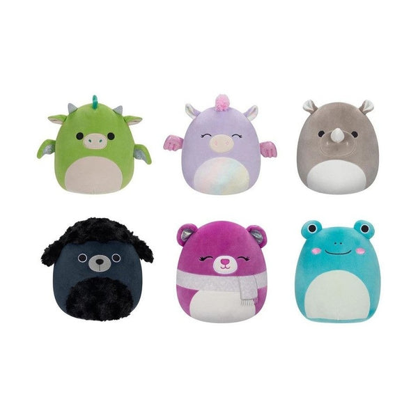 Sqk - Little Plush 7.5 Inch (Irving - Grey Rhino)