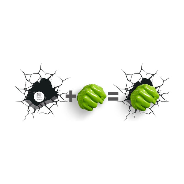 The Source 3Dl Marvel Hulk Fist Light