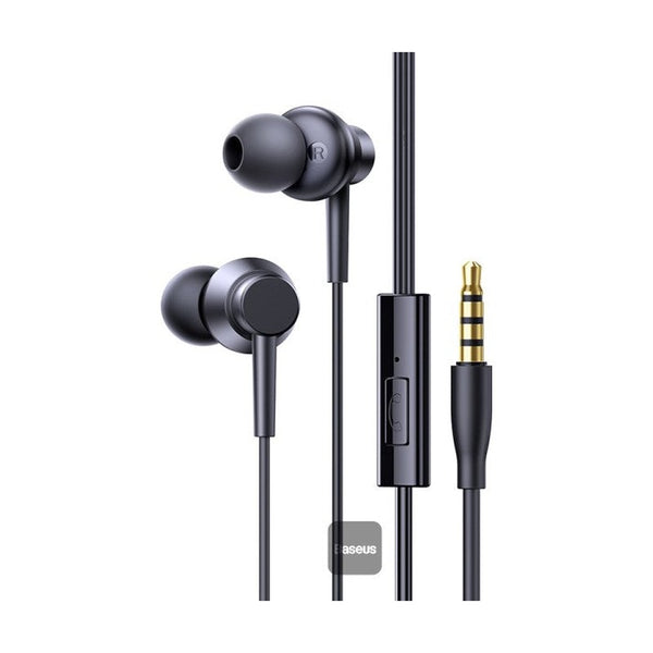 Baseus - Baseus Encok Hz11 Wired Earphones Cluster Black