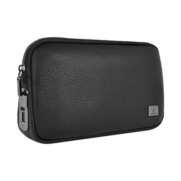 Wiwu - Fingerprint Lock Alpha Handbag - Black