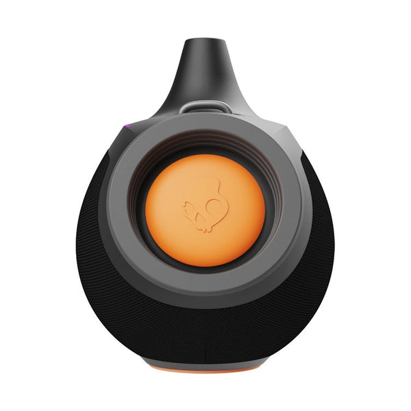 مكبر صوت بلوتوث محمول Skullcandy Barrel Boombox، أسود - مقاوم للماء بمعيار IPX5