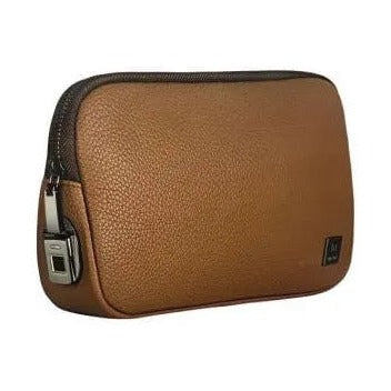 Wiwu - Alpha Fingerprint Lock Clutch Bag - Brown