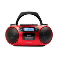 Aiwa - Bbtc-550 boombox am/fm radio and bluetooth connectivity