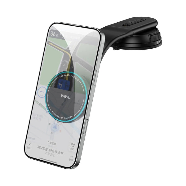 Wiwu - 15W Universal Automatic Wireless Car Charger Ch-327