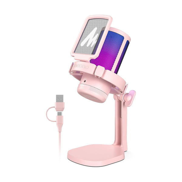 Maono - Maonocaster Gaming Microphone - Pink