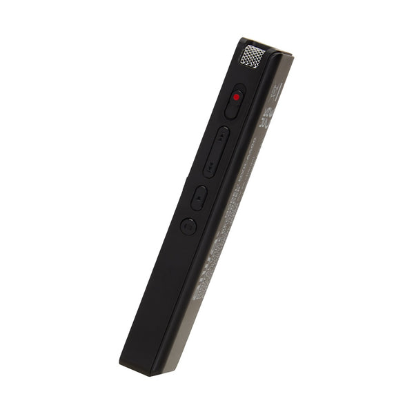 Aiwa - Compact digital voice recorder with 16gb built-in memory