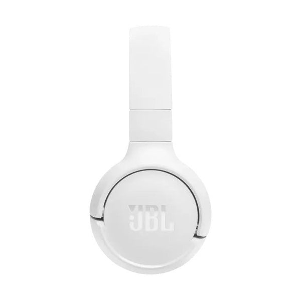 JBL Tune 520BT Wireless On-Ear Headphones, Bluetooth 5.3, 57-Hour Battery, Multipoint, White
