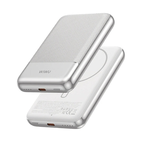 Wiwu - Pd20W Silver Seraph Alloy Unibody Power Bank Wi-P089 10000Mah