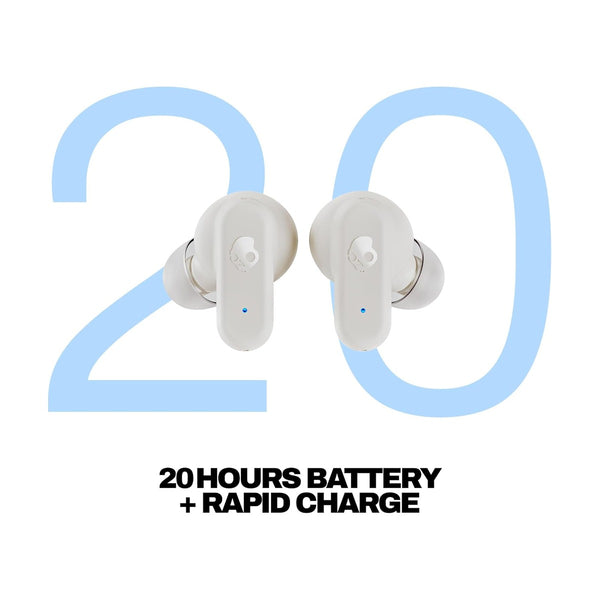 Skullcandy Tw Dime 3 - True Wireless Earbuds - Bone / Orange