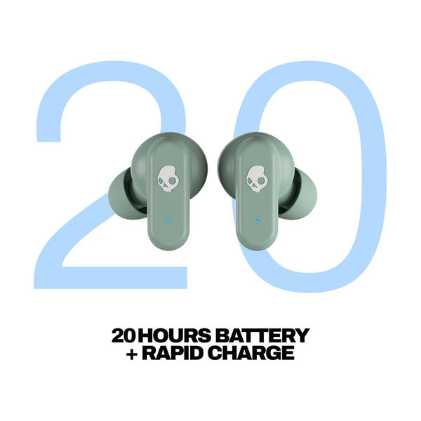 Skullcandy Tw Dime 3 - True Wireless Earbuds - Preppy Sage