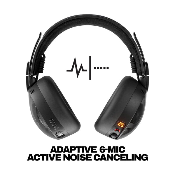 Skullcandy Aviator 900 Anc Wireless Noise Cancelling Over-Ear Headphones - Black