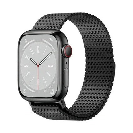 Wiwu - 42/44/45/49 Stainless Steel Watch Band Wi-Wb002 Black