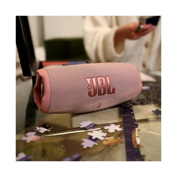 JBL CHARGE 5 Portable Waterproof (IP67) Bluetooth Speaker with Powerbank - Pink