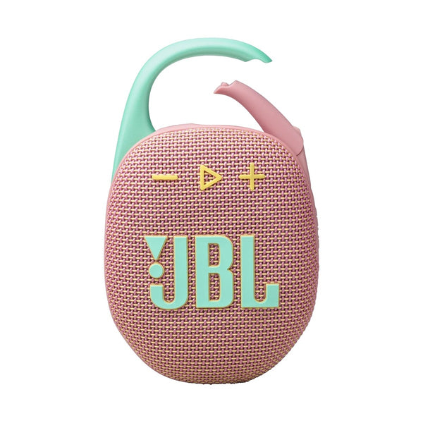 JBL Clip 5 Portable Bluetooth Speaker - Pink