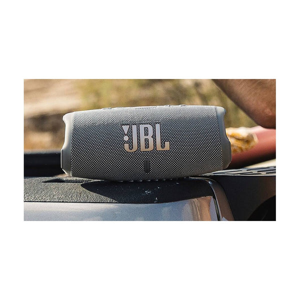 JBL CHARGE 5 Portable Waterproof (IP67) Bluetooth Speaker with Powerbank - Gray