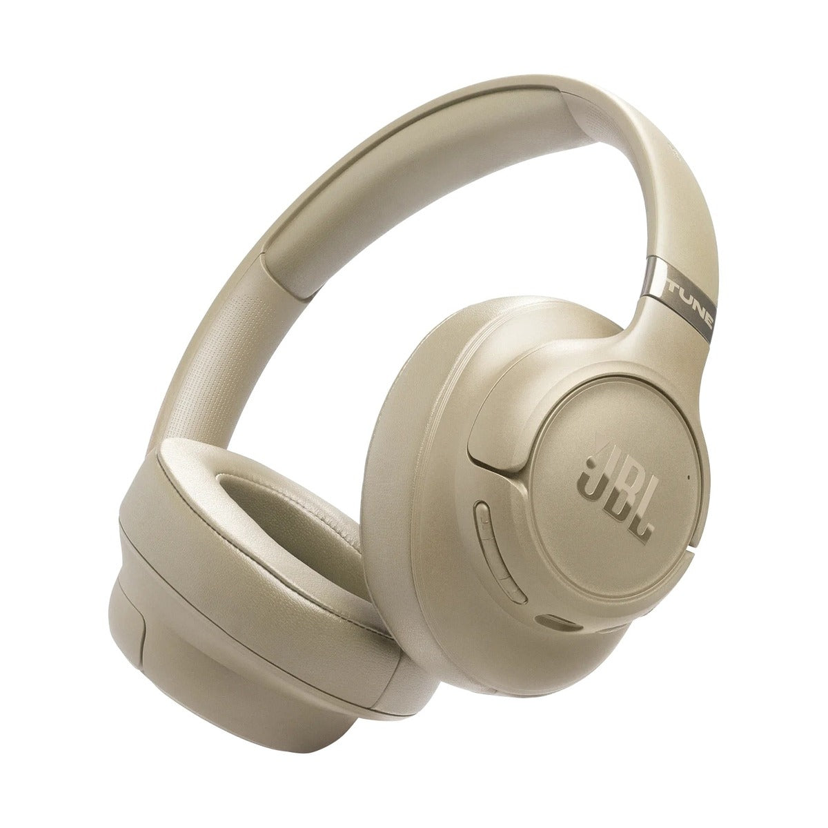 سماعات JBL Tune 780NC اللاسلكية فوق الأذن بخاصية إلغاء الضوضاء التكيفية - بيج