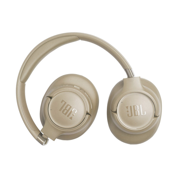 JBL Tune 780NC Wireless Over-Ear Adaptive Noise Cancelling Headphones - Beige
