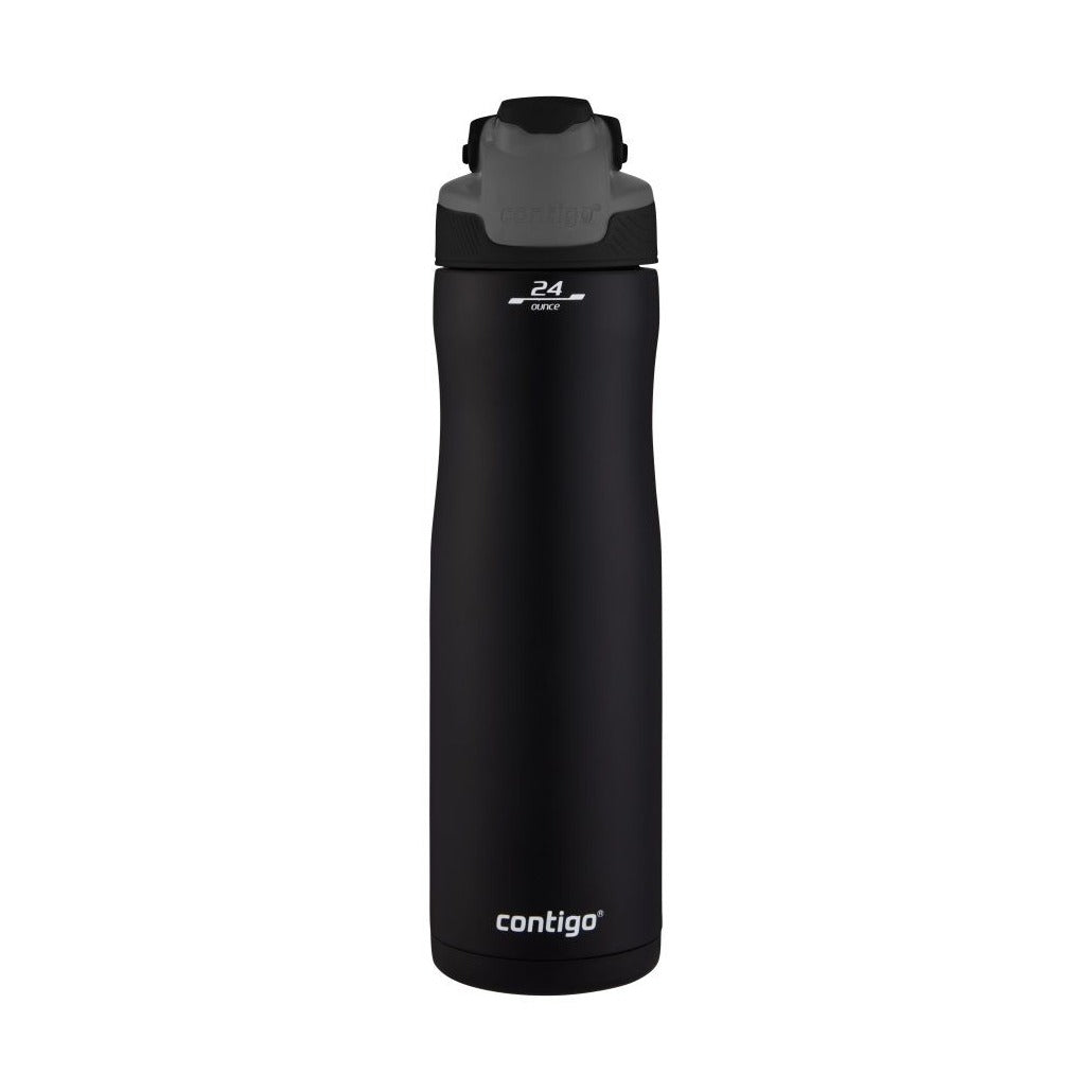 Contigo Autoseal Chill - Vacuum Insulated Stainless Steel Water Bottle 720 ml, Black