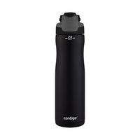 Contigo Autoseal Chill - Vacuum Insulated Stainless Steel Water Bottle 720 ml, Black