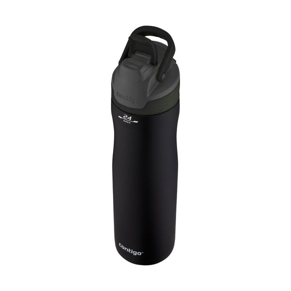Contigo Autoseal Chill - Vacuum Insulated Stainless Steel Water Bottle 720 ml, Black