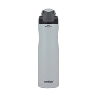 Contigo Autoseal Chill - زجاجة مياه من الفولاذ المقاوم للصدأ مع عزل فراغي سعة 720 مل، ماكارون
