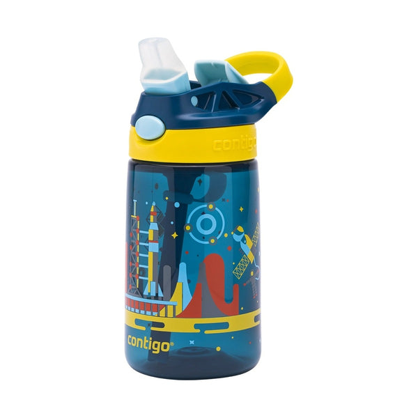 Contigo Autoseal Kids Gizmo Flip 420 Ml, Nautical Blue With Space