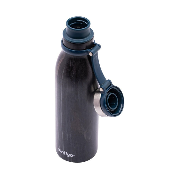 Contigo Autoseal Matterhorne Couture Vacuum Stainless Steel Bottle 590 Ml, Indigo Wood