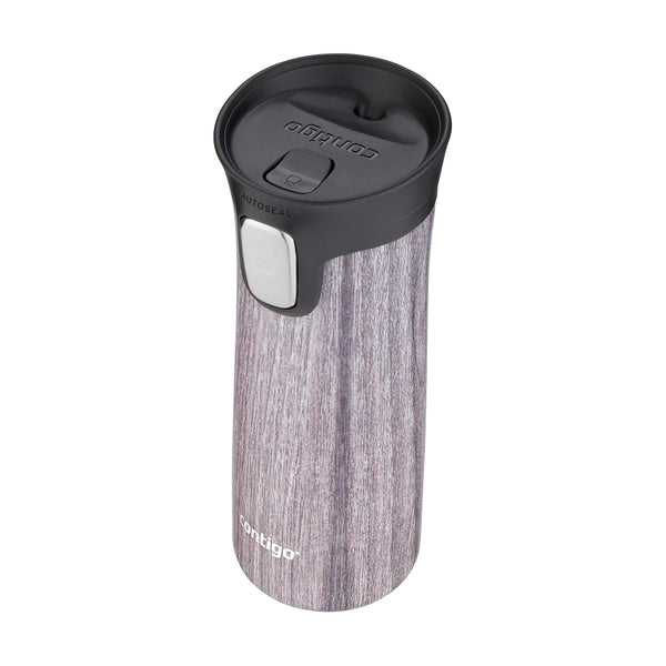 Contigo Autoseal Pinnacle Couture Vacuum Stainless Steel Travel Mug 420 Ml, Blonde Wood