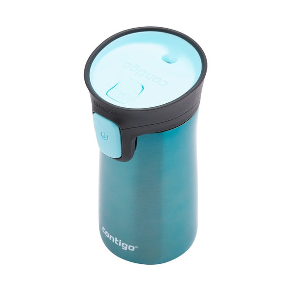 Contigo Autoseal Pinnacle Vacuum Insulated Stainless Steel Travel Mug 300 ml, Tantalizing Blue