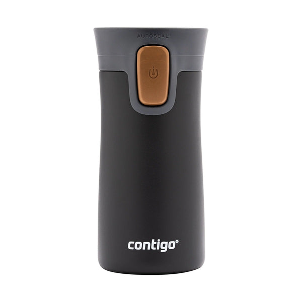 Contigo Autoseal Pinnacle Vacuum Stainless Steel Travel Mug 300 Ml, Black W/Bronze Lid