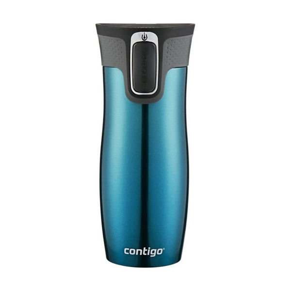 Contigo Autoseal West Loop Vacuum Stainless Steel Travel Mug 470 Ml, Biscay Bay