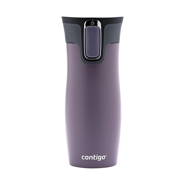 Contigo Autoseal West Loop Vacuum Stainless Steel Travel Mug 470 Ml, Dark Plum