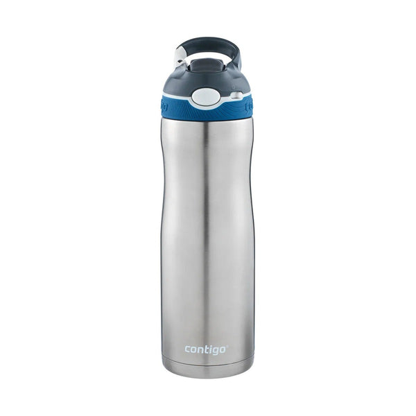 Contigo Autospout Ashland Chill - Vacuum Insulated Stainless Steel Water Bottle 590 ML, Monaco