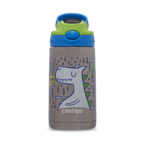 Contigo Autospout Kids Easy-Clean Stainless Steel, 380 Ml, Matcha Drago