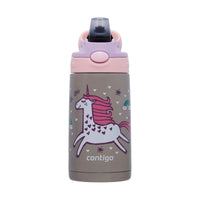 Contigo Autospout Kids Easy-Clean Stainless Steel, 380 Ml, Strawberry Unicorn