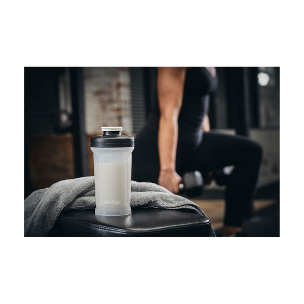 Contigo Shake Go 2.0 Protien Shaker, 590 Ml, Salt Emea
