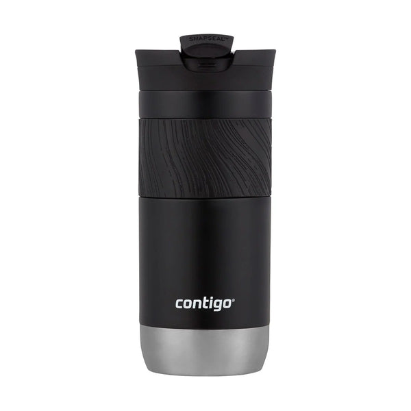 Contigo Snapseal Byron Vacuum Stainless Steel Travel Mug 470 Ml, Licorice