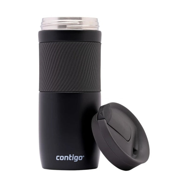 Contigo Snapseal Byron Vacuum Stainless Steel Travel Mug 470 Ml, Matte Black