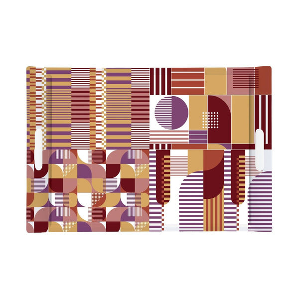 EASY LIFE GEOMETRIC ART TRAY 49X34Cm
