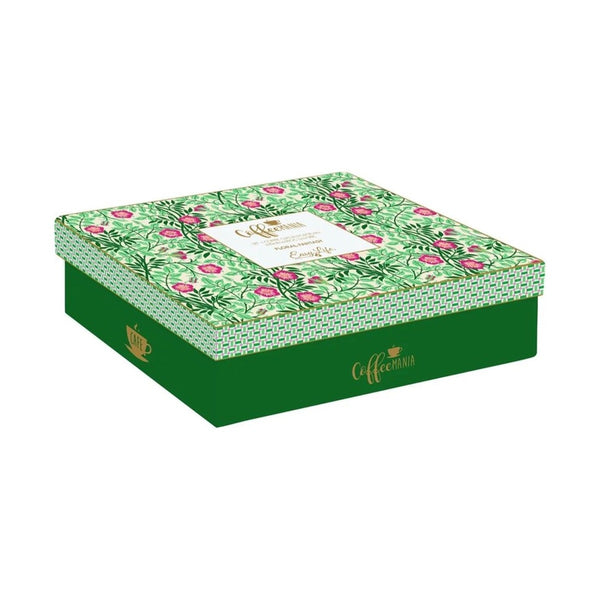 Easy Life - Floral Fantasy 8Pc Coff.Cup&Saucer Set Porc&Bamb 110Ml