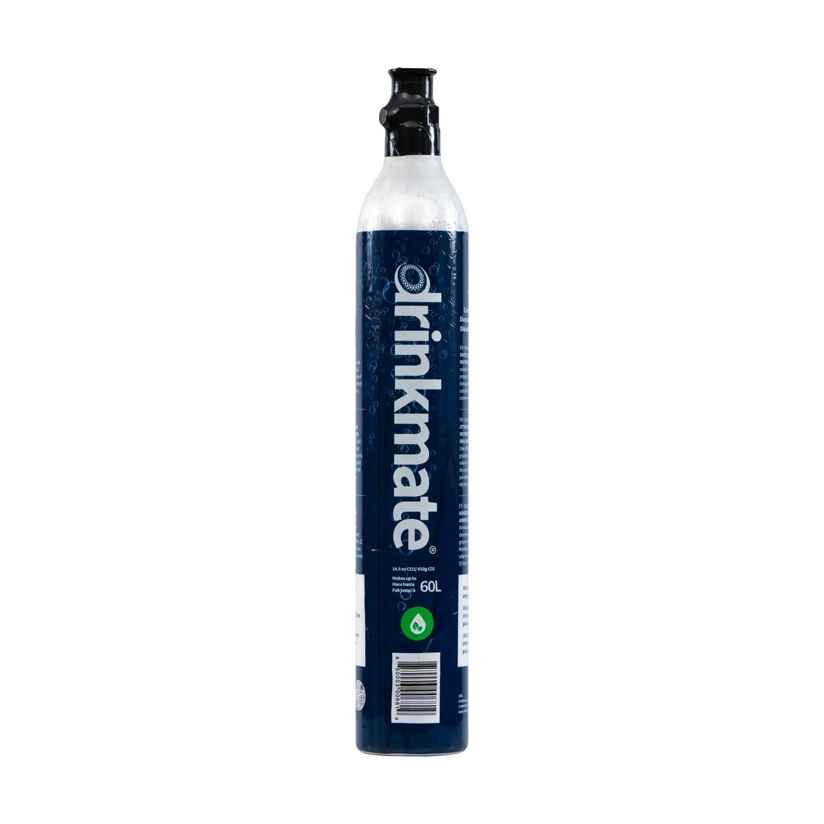 Drinkmate CO2 Cylinder 60L - Refillable Carbonation Canister
